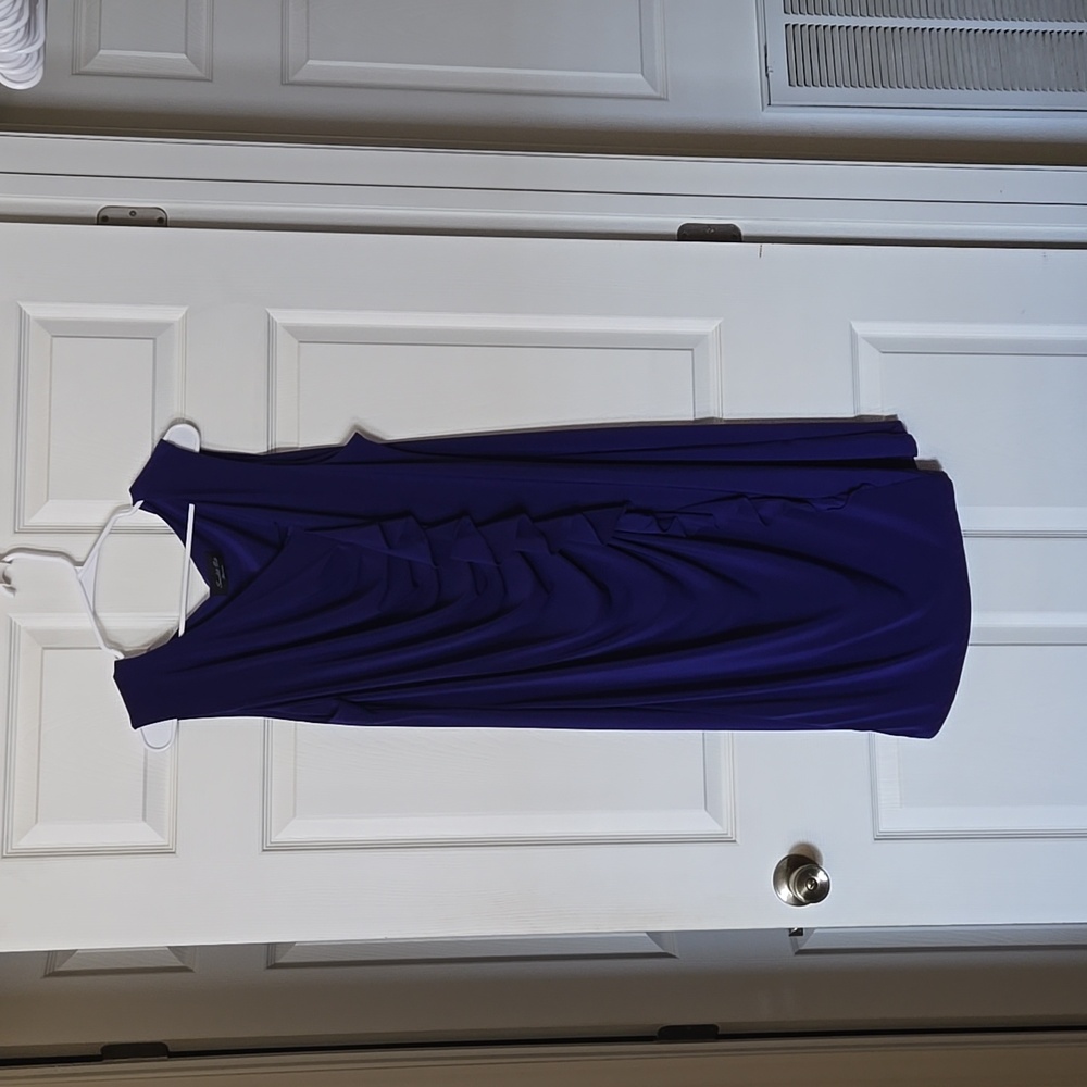 Beautiful Blue/Purple Sheath Dress Size 18W